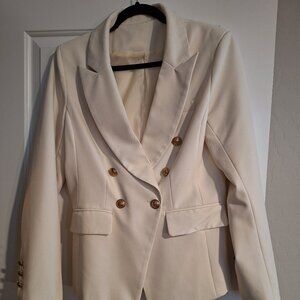 Cream Blazer